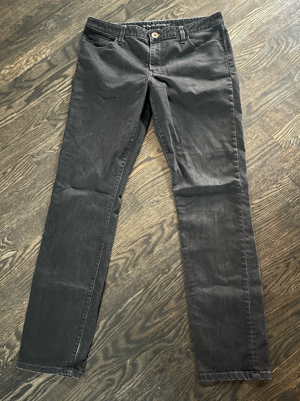 Banana Republic Men’s Washed Black Skinny Denim Jeans Size 31